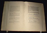 Az aláírt német alkotmány