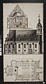 Grundrisse, Schnitte und Ansichten der Kirche in Schierstein, 1749.jpg