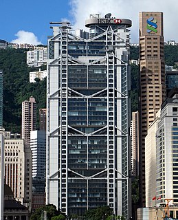 HSBC Building (Hong Kong) Headquarters building of The Hongkong and Shanghai Banking Corporation