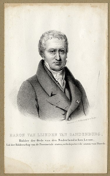 File:HUA-105613-Portret van GCCJ baron van Lynden van Sandenburg geboren 1767 lid van Gedeputeerde Staten van Utrecht overleden 1850 Borstbeeld van voren.jpg