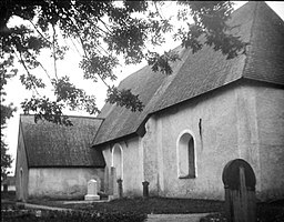 Hacksta kirke 1925.