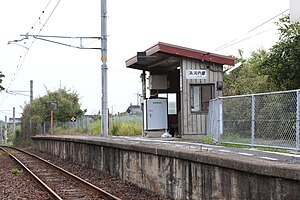 候車室與月台（2016年10月）