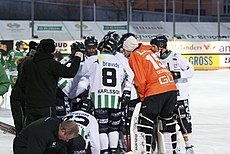 Time out under elitseriematch 2012.