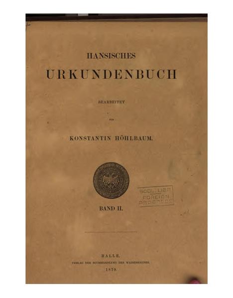 File:Hansisches Urkundenbuch Band 2.pdf