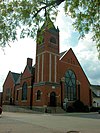 First Presbyterian Church Hartford City Presbyterian Church Northwest Side.JPG