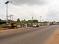 * Nomination Street vendors hawking a vehicle on the road between Accra and Lomé (N1) near the Lower Volta Bridge --MB-one 15:57, 27 February 2023 (UTC) * Promotion  Support Good quality. --Poco a poco 16:22, 27 February 2023 (UTC)