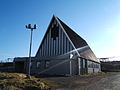 Henningsvær kirke er en langkirke af træ, som blev indviet i 1974