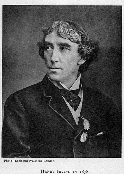 Henry Irving: Pinero was a member of his company from 1876 to 1881.