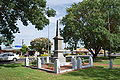 * Nomination War memorial at Heywood, Victoria, Australia. --Mattinbgn 01:23, 25 January 2010 (UTC) * Decline  Comment Some noticeable CA, can you fix that? Also left car and background is distracting, how about cropping to just the memorial? --Leuo 07:47, 29 January 2010 (UTC)  Comment Not sure I can fix it with my limited skills but I will try. However, there is a vehicle immediately behind the memorial I cannot crop out. May be best to withdraw. Thanks for the advice. Mattinbgn 05:28, 31 January 2010 (UTC)  Comment Nothing else said, so rejected. --Leuo 07:55, 8 February 2010 (UTC)