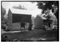 Historic American Buildings Survey E. W. Russell, Photographer, June 18, 1937 TWO OLD BUILDINGS IN REAR OF MAIN HOUSE. VIEW LOOKING NORTHEAST - Alpine, County Road 46, Alpine, HABS ALA,61-ALP,1-14.tif