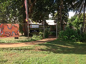 Hope Vale Arts and Cultural Centre set up under the Cape York Trial HopeVale Arts Centre.jpg
