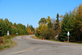 Highway 539A near River Valley Hwy 539A ON.JPG