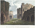 Hrad Beaumaris na maľbe Thomasa Mcleana z roku 1823