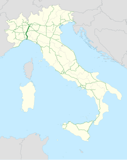 Autostrada A7 (Italy) auto route in Italy