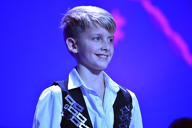 Ilya Volkov at Junior Eurovision Song Contest 2013, Kiev.