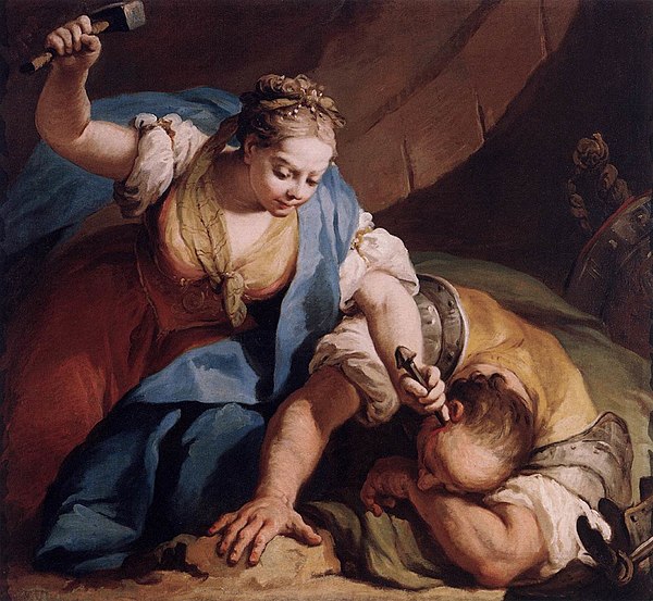 Jacopo Amigoni, Jael and Sisera, 1739