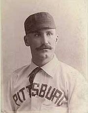 Jake Beckley, all-time career leader in putouts among major-league players JakeBeckley.jpg