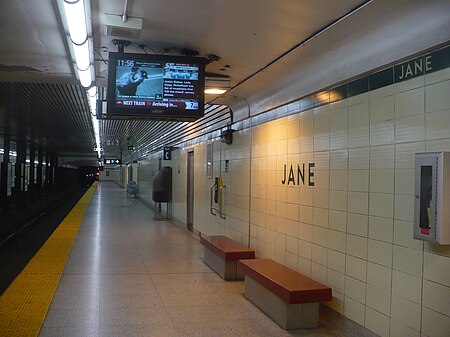 Jane TTC westbound DWA