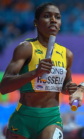 <span class="mw-page-title-main">Janieve Russell</span> Jamaican track and field athlete