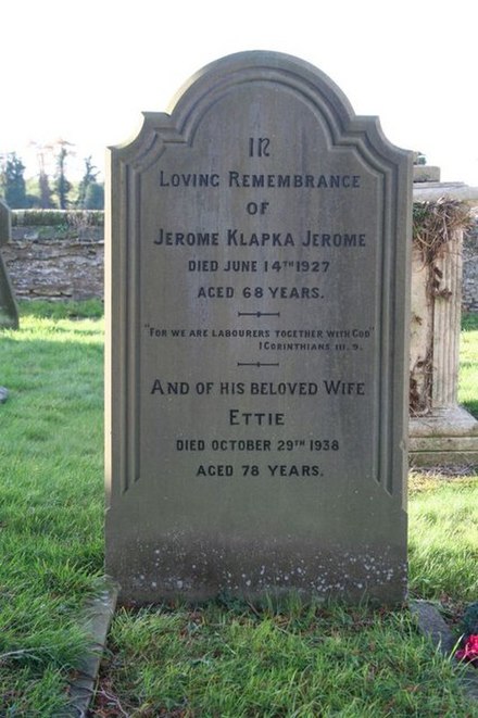 Jerome's grave at Ewelme (2009)