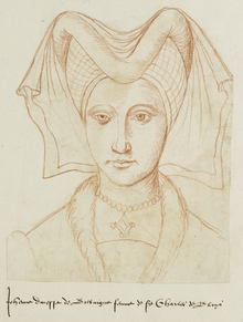 Portrait de Jeanne de Penthièvre (xvie siècle)