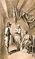 Illustration from Johannes Ewalds "The Fishermen". Engraving by Chodowiecki.