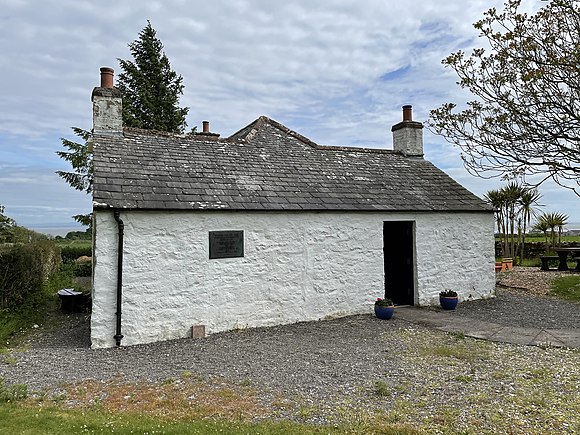 The birthplace and original home of John Paul Jones in Arbigland, southern Scotland