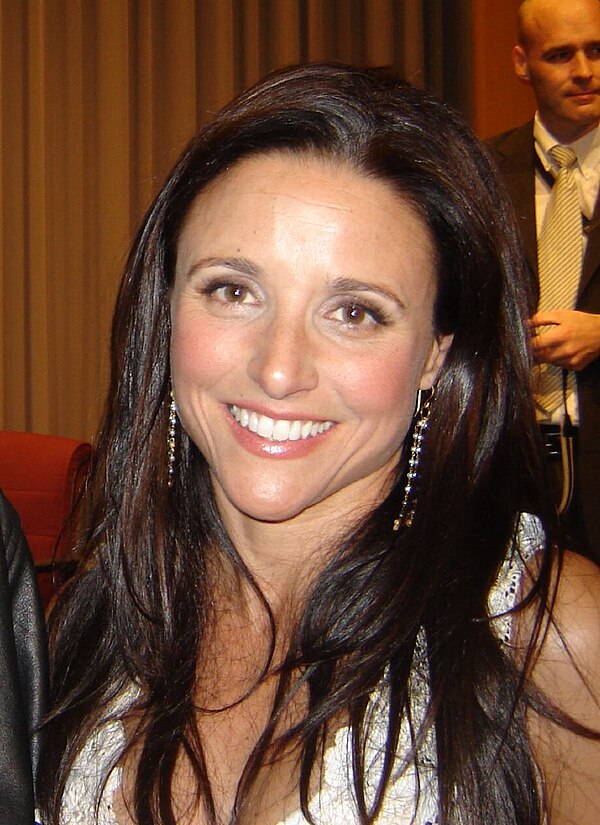 Louis-Dreyfus representing her role from TNAOC at the Museum of Television & Radio in April 2007