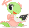 KDE Women mascot Katie for KDE development applications.png