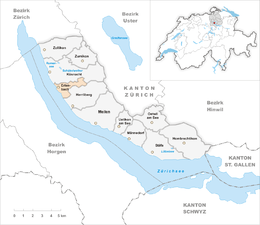 Erlenbach – Mappa