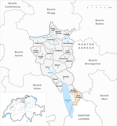 Fahrwangen – Mappa
