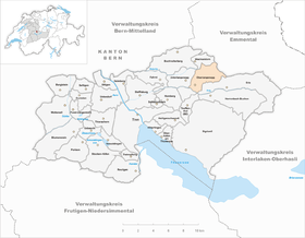 Расположение Оберлангенегг