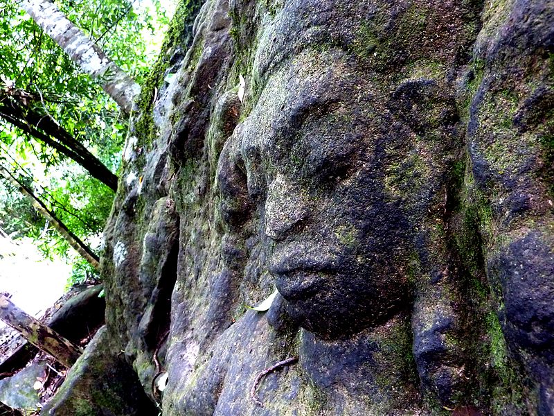 File:Kbal Spean - 016 Unidentified Face (8583649529).jpg