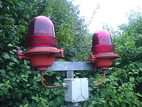 Helipad lamps (red)