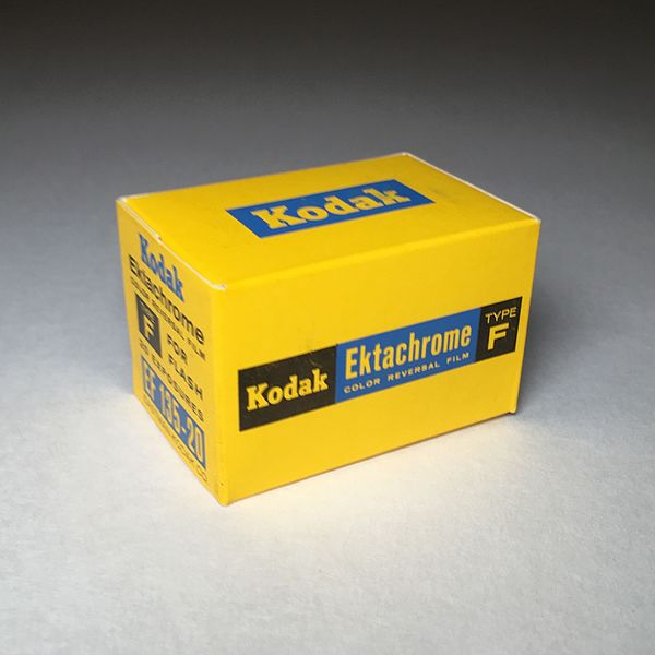 Kodak Ektachrome F 35mm Slide Film, E-2 Process, Expired: February 1963