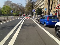 Pistes cyclables à Cologne