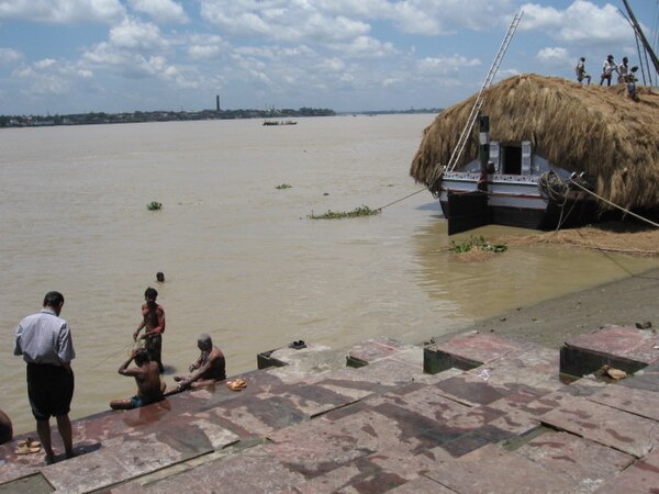 Bagbazar Ghat on Hooghly River