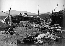 Korean casualties of the American punitive expedition (1871) Koreans who died in fighting in Gwanseong Garrison, 1871.jpg