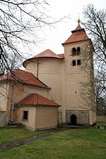 Kováry, hradiště Budeč, kostel sv. Petra a Pavla 3.JPG