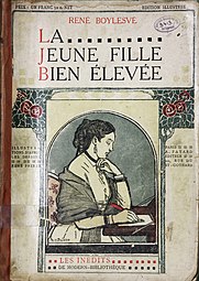 La Jeune Fille bien élevée éd. 1909, illusration de René-Xavier Prinet.