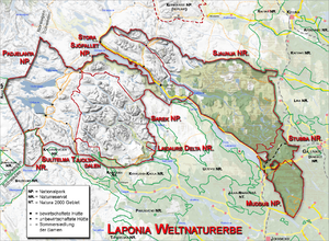 Naturreservat Sjaunja: Natur, Nutzung, Tourismus