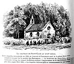 La chapelle après sa reconstruction de 1656.