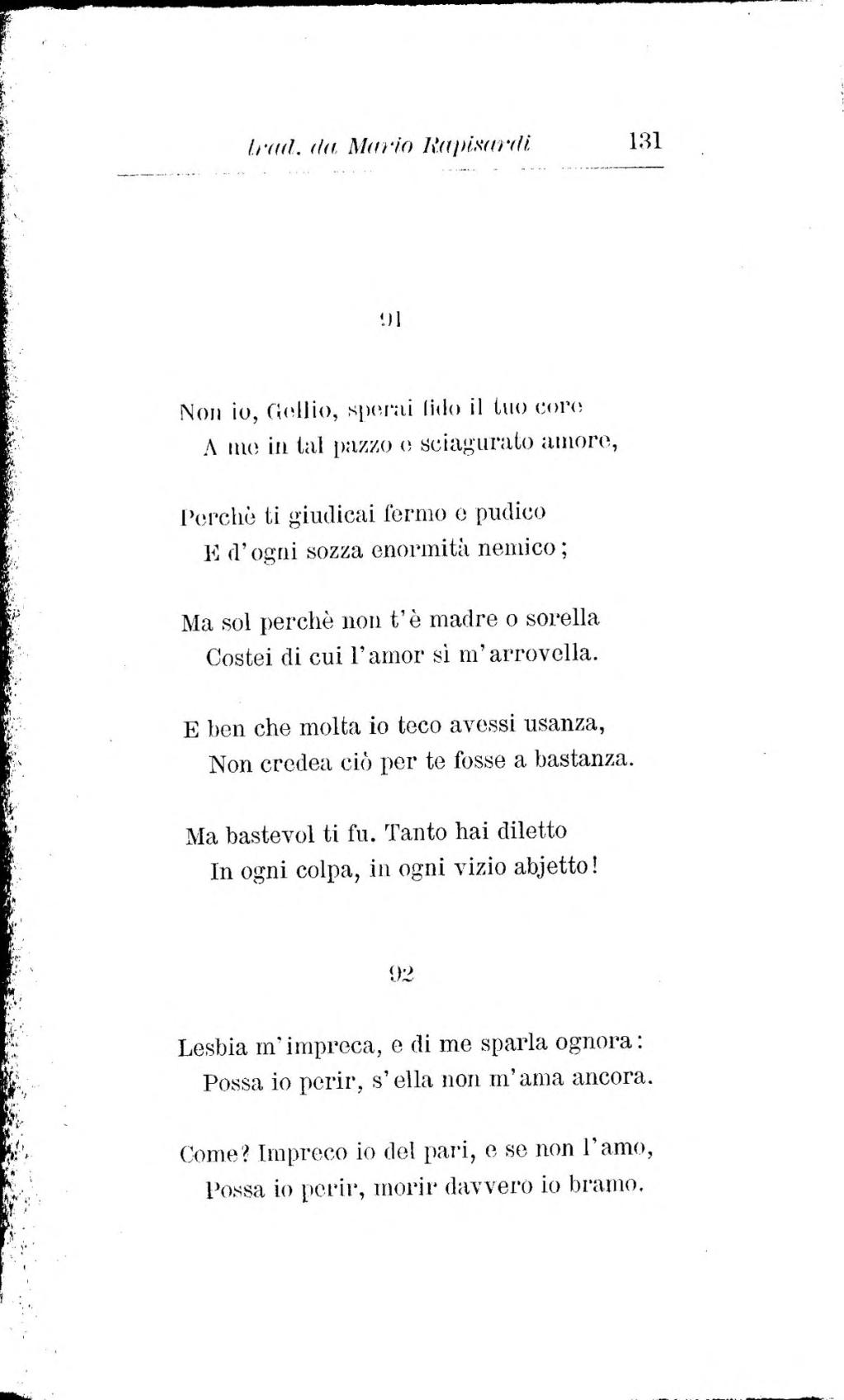 Pagina:Le poesie di Catullo.djvu/131 - Wikisource