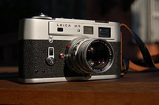 Leica M5 35 mm rangefinder camera by Leica AG