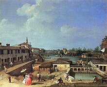 Il dipinto del Canaletto