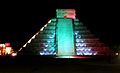 Lightshow in Chichén Itzá