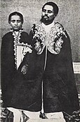 Ras Makonnen Woldemikael and his son Lij Tafari Makonnen