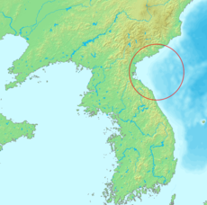 东朝鲜湾位置