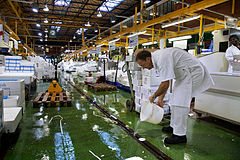 Billingsgate Fish Market, London, UK