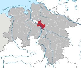 Verdens läge i Niedersachsen